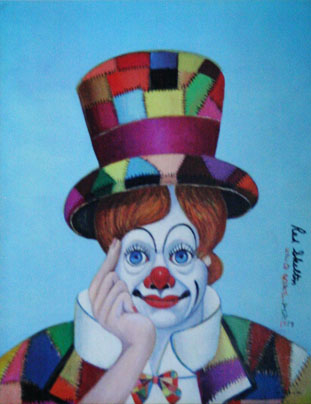 Crazy Quilt Clown